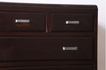 アンティーク家具　和製アンティーク　昭和中期　シンプルさが魅力のチェスト(洋服タンス、引き出し)(R-038440)