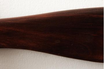 中古　松本民芸家具　#63型　ラダーバックのラッシチェア(ダイニングチェア、椅子)(定価約11万円)(R-038456)