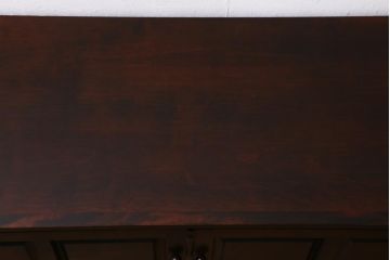 中古　神居民芸家具　樺材　洗練された佇まいが魅力のローボード(サイドボード、テレビボード、収納棚)(R-038463)