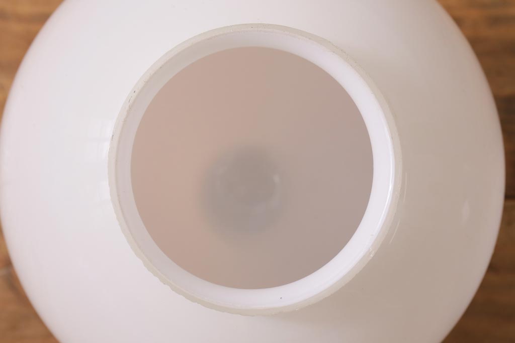 アンティーク照明　昭和初期　懐かしい雰囲気漂うペンダントライト(天井照明、電傘、吊り照明)(R-038469)