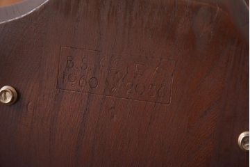 ヴィンテージ家具　イギリスビンテージ　ERCOL(アーコール)　希少!洗練された佇まいのラダーバックチェア(ダイニングチェア、椅子)(R-038471)