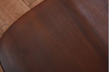 ヴィンテージ家具　イギリスビンテージ　ERCOL(アーコール)　希少!洗練された佇まいのラダーバックチェア(ダイニングチェア、椅子)(R-038473)