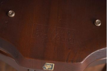 ヴィンテージ家具　イギリスビンテージ　ERCOL(アーコール)　希少!洗練された佇まいのラダーバックチェア(ダイニングチェア、椅子)(R-038473)