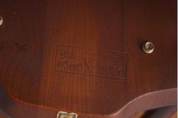 ヴィンテージ家具　イギリスビンテージ　ERCOL(アーコール)　希少!洗練された佇まいのラダーバックチェア(ダイニングチェア、椅子)(R-038474)