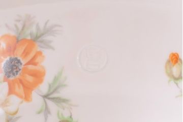 アンティーク照明　オールドノリタケ・則武(日陶)　フラワーモチーフが可愛らしいペンダントライト(吊り下げ照明)(R-38487)