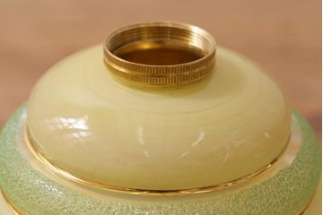 ヴィンテージ照明　イギリスビンテージ　淡い色味がお洒落なペンダントライト(天井照明、吊り下げ照明)(R-038499)