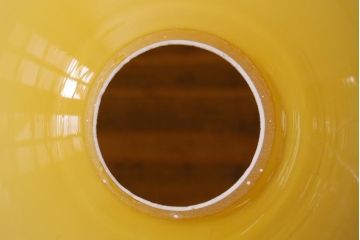 ヴィンテージ照明　イギリスビンテージ　個性的なデザインが目を引くペンダントライト(吊り下げ照明、天井照明)(R-038502)