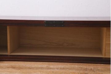 中古　民芸家具　岩谷堂箪笥　渋い色味が格好いいテレビ台(テレビボード、ローボード、サイドボード)(R-038513)