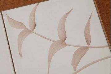 ヴィンテージ家具　デンマーク製　TOFTEN社　タイルトップがおしゃれなコーヒーテーブル(センターテーブル、ビンテージ)(R-038523)