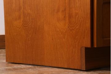 ヴィンテージ家具　北欧　イギリスビンテージ　nathan(ネイサン)社　温もりのある木味が素敵なコーナーキャビネット(サイドボード、テレビ台)(R-038530)
