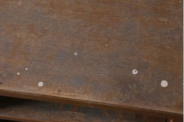 レトロ家具　昭和レトロ　素朴な雰囲気が懐かしさ感じる収納棚(飾り棚、オープンラック、下駄箱)(R-038546)