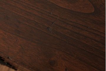 アンティーク家具　和製アンティーク　大正昭和初期　桐材　銅金具　味わい深い小引き出し(小箪笥、小物収納)(R-038554)