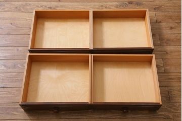 中古美品　松本民芸家具　レア!洗練された佇まいのクリデンザサイドボード(クレデンザ、リビングボード、収納棚)(R-038561)