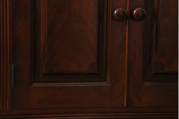 中古美品　松本民芸家具　レア!洗練された佇まいのクリデンザサイドボード(クレデンザ、リビングボード、収納棚)(R-038561)