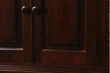 中古美品　松本民芸家具　レア!洗練された佇まいのクリデンザサイドボード(クレデンザ、リビングボード、収納棚)(R-038561)