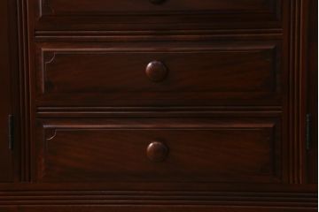 中古美品　松本民芸家具　レア!洗練された佇まいのクリデンザサイドボード(クレデンザ、リビングボード、収納棚)(R-038561)