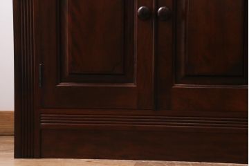 中古美品　松本民芸家具　レア!洗練された佇まいのクリデンザサイドボード(クレデンザ、リビングボード、収納棚)(R-038561)