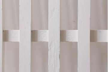 アンティーク建具　和製アンティーク　ペイント　シャビーな風合いが魅力の荒格子戸1枚(格子戸、建具、はめ殺し)(R-038569)