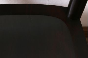 中古　松本民芸家具　シンプルなデザインが魅力的なラダーバックチェア(ダイニングチェア、椅子)(R-038604)