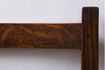 中古　アメリカ　Stickley(スティックレー、スティックレイ)社　象嵌入り　ミッションスタイル　サイドチェア(椅子、ダイニングチェア)(R-038608)