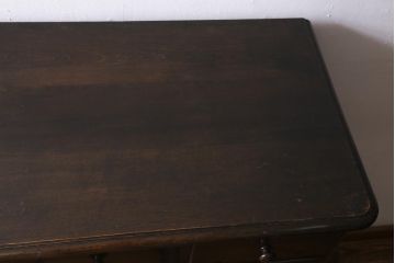 ビンテージ家具　和製ビンテージ　カバ材　シンプルなデザインが魅力のチェスト(洋服タンス、引き出し、和たんす、収納箪笥、衣装箪笥、ヴィンテージ)(R-038617)