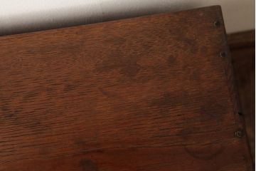 アンティーク家具　和製アンティーク　工芸品　指物家具　昭和初期　高級品!総桑材の品格漂う小引き出し(小物収納)(R-038636)