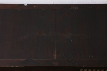 アンティーク家具　和製アンティーク　明治大正期　ヒノキ材　和の風情漂う水屋サイドボード(水屋箪笥、収納棚)(R-038639)