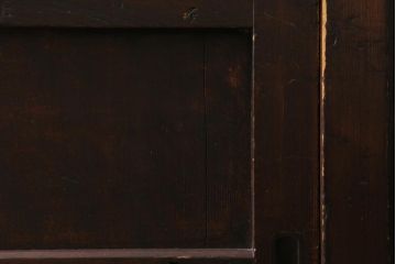 アンティーク家具　和製アンティーク　明治大正期　ヒノキ材　和の風情漂う水屋サイドボード(水屋箪笥、収納棚)(R-038639)