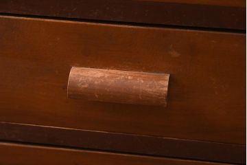 アンティーク家具　和製アンティーク　昭和初期　レトロな空間作りに活躍する小引き出し(小物収納)(R-038686)