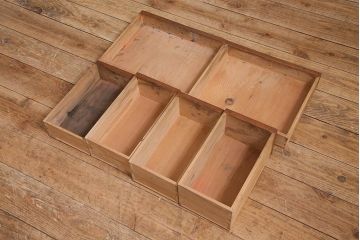 レトロ家具　昭和レトロ　昭和初期　激レア!ノスタルジックな雰囲気漂う本棚(収納棚、戸棚、キャビネット)(R-038711)