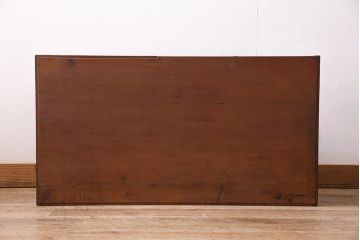 レトロ家具　昭和レトロ　昭和初期　激レア!ノスタルジックな雰囲気漂う本棚(収納棚、戸棚、キャビネット)(R-038711)