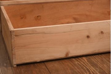 アンティーク家具　和製アンティーク　昭和中期　味わいたっぷりの引き戸付きチェスト(衣装タンス、引き出し)(R-038712)