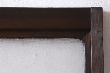 アンティーク建具　昭和初期　趣溢れるレトロな木製扉(建具、ドア)(R-038717)