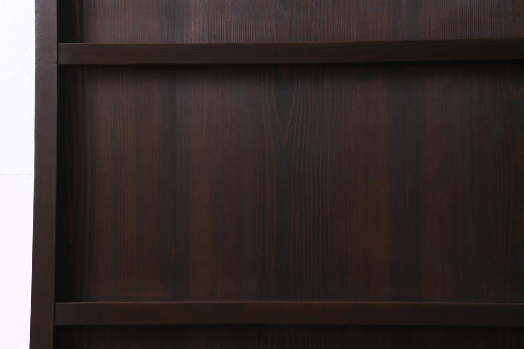 アンティーク建具　昭和初期　趣溢れるレトロな木製扉(建具、ドア)(R-038717)