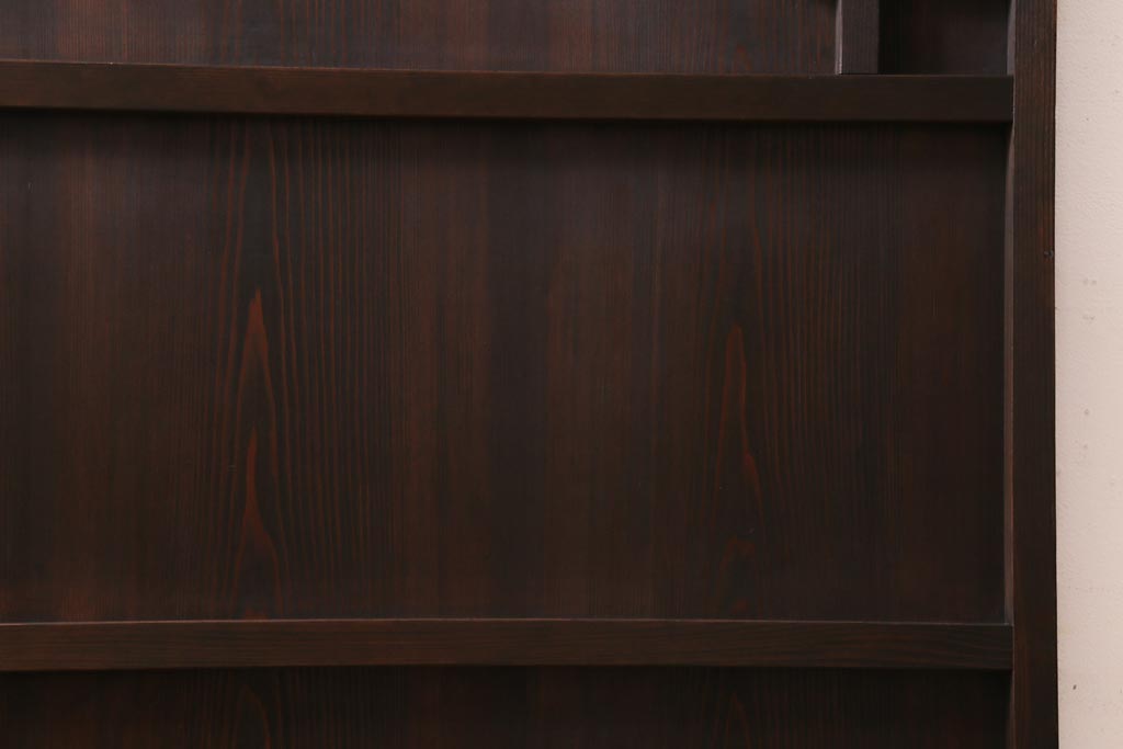 アンティーク建具　昭和初期　趣溢れるレトロな木製扉(建具、ドア)(R-038717)