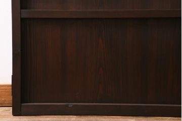 アンティーク建具　昭和初期　趣溢れるレトロな木製扉(建具、ドア)(R-038717)
