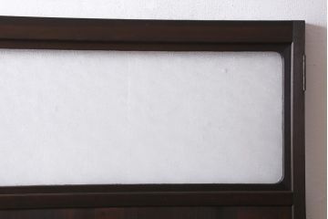 アンティーク建具　昭和初期　趣溢れるレトロな木製扉(建具、ドア)(R-038717)