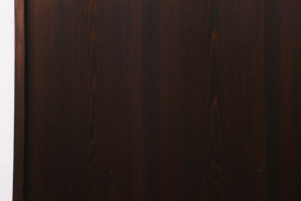 アンティーク建具　昭和初期　趣溢れるレトロな木製扉(建具、ドア)(R-038717)