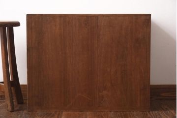 アンティーク家具　和製アンティーク　昭和初期　桐材　味わい深い和の雰囲気を醸し出す小箪笥(小引き出し、小物収納、桐箪笥、桐たんす)(R-038774)