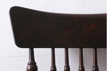 中古　松本民芸家具　上品なデザインの304F型ロッキングチェア(イス、揺り椅子)(定価約22万7千円)(R-038781)