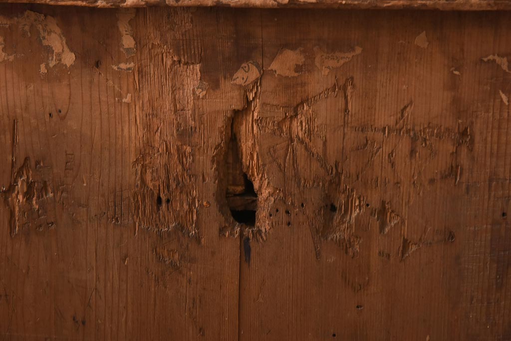 アンティーク家具　和製アンティーク　江戸明治期　時代の味をそのままに感じることのできる薬箪笥(百味箪笥)(R-038786)