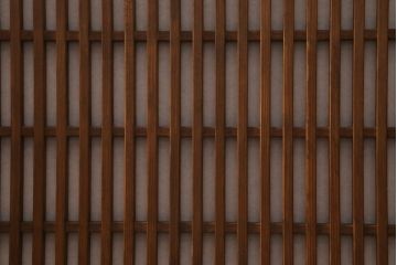 中古　国産家具　特大サイズ　総無垢材　欅・樺・ナラ材　障子戸　7尺重ね水屋箪笥(七尺水屋、和タンス、戸棚)(定価約165万円)(R-038791)