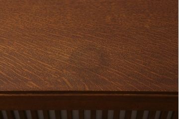 中古　国産家具　特大サイズ　総無垢材　欅・樺・ナラ材　障子戸　7尺重ね水屋箪笥(七尺水屋、和タンス、戸棚)(定価約165万円)(R-038791)