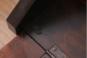 ビンテージ家具　松本民芸家具　#66　落ち着いた雰囲気が魅力的な高山式ビューロー(簿記机、在宅ワーク、在宅用ワークデスク、ライティングビューロー)(定価約29万円)(R-038792)