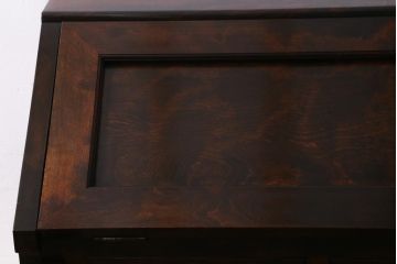 ビンテージ家具　松本民芸家具　#66　落ち着いた雰囲気が魅力的な高山式ビューロー(簿記机、在宅ワーク、在宅用ワークデスク、ライティングビューロー)(定価約29万円)(R-038792)