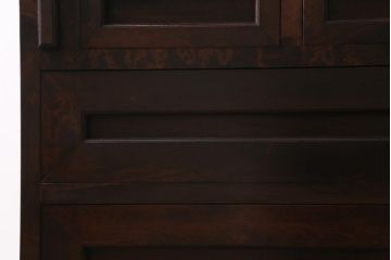 ビンテージ家具　松本民芸家具　#66　落ち着いた雰囲気が魅力的な高山式ビューロー(簿記机、在宅ワーク、在宅用ワークデスク、ライティングビューロー)(定価約29万円)(R-038792)