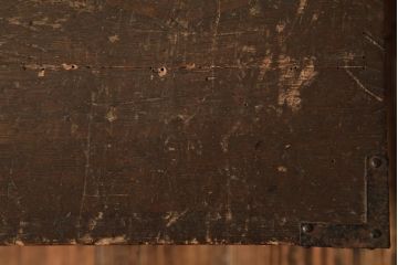 アンティーク家具　和製アンティーク　明治期　桐材　遠い昔を感じさせる味わい深い小引き出し(卓上収納)(R-038859)