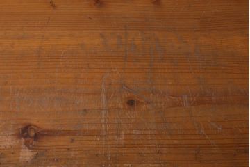 レトロ家具　昭和中期　素朴な木の風合いがレトロな収納棚(棚、オープンラック)(R-038861)