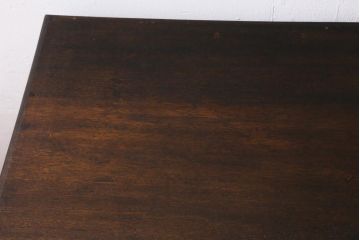 アンティーク家具　和製アンティーク　上手物!　レトロな佇まいがおしゃれな片袖デスク(片袖机、在宅ワーク、在宅用ワークデスク)(R-038863)