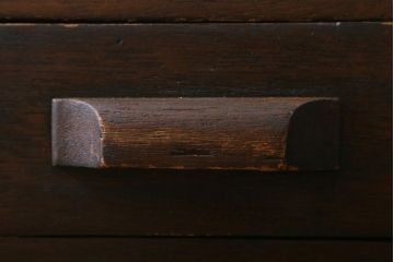 アンティーク家具　和製アンティーク　上手物!　レトロな佇まいがおしゃれな片袖デスク(片袖机、在宅ワーク、在宅用ワークデスク)(R-038863)